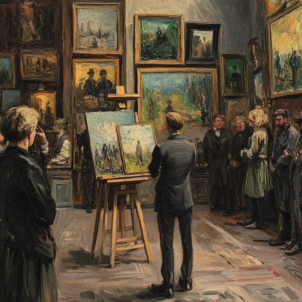 vincent joins goupils art dealer